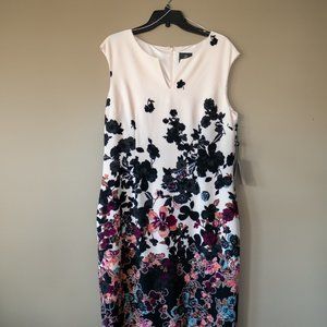 Adrianna Papell Hibiscus Dress